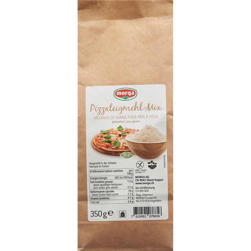 MORGA Pizzateig-Mehl-Mix gf Bio 350 g
