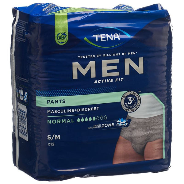 TENA Men Active Fit Pants Normal S/M 12 Stk