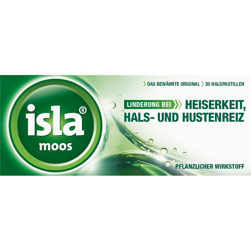 ISLA Moos Pastillen 30 Stk