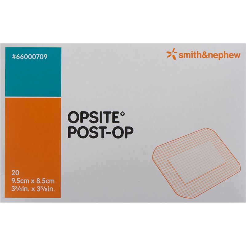 OPSITE POST OP Folienverb 9.5x8.5cm ster 20 Btl