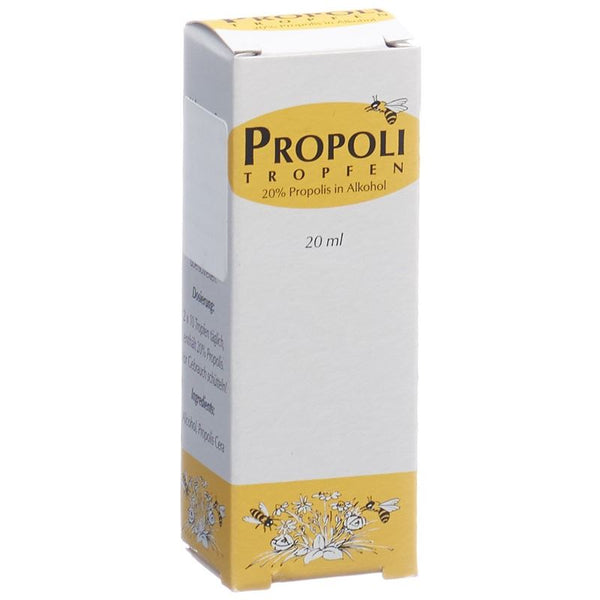 PROPOLI Tropfen 20 % in Alkohol 20 ml