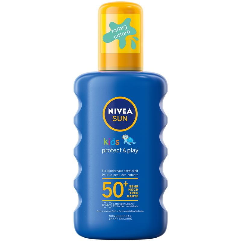 NIVEA SUN Kids Spr pflegend wasserf LSF50+ 200 ml