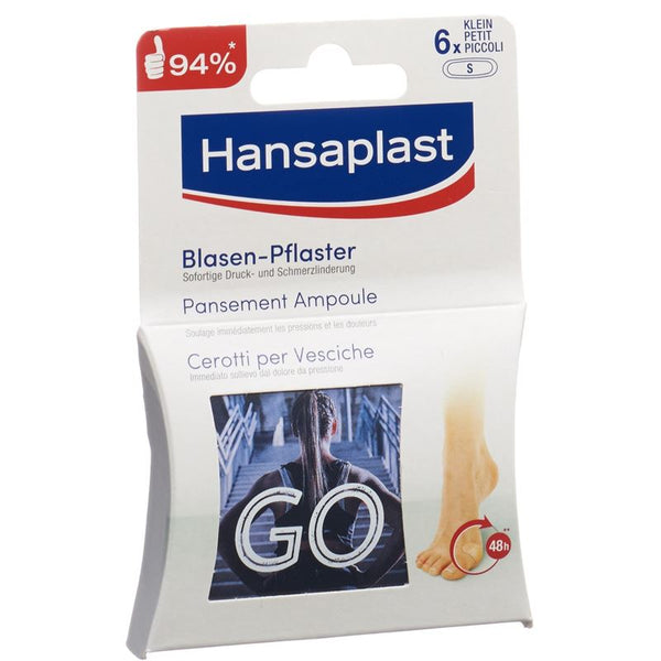 HANSAPLAST Footcare Blasen Pflaster Zehe 6 Stk