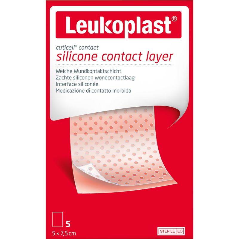 LEUKOPLAST Cuticell Contact 5x7.5cm 5 Stk