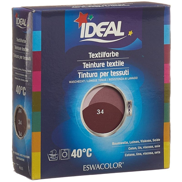 IDEAL MAXI Baumwolle Color No34 bordeaux
