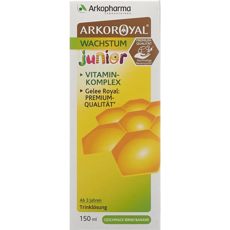 ARKOROYAL Sirup Wachstum Junior Fl 150 ml