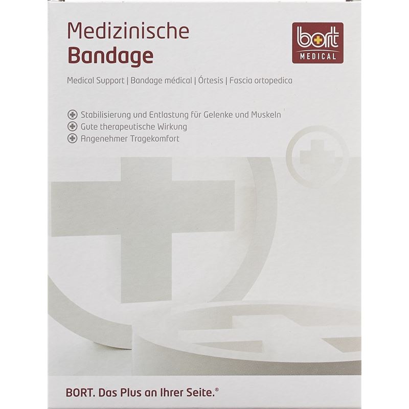 BORT Knöchelstütze Zweizug L -25cm beige