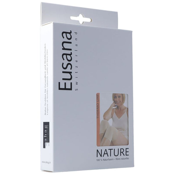 EUSANA Knie Ellbogenwärmer anat GrL ivoire 1 Paar