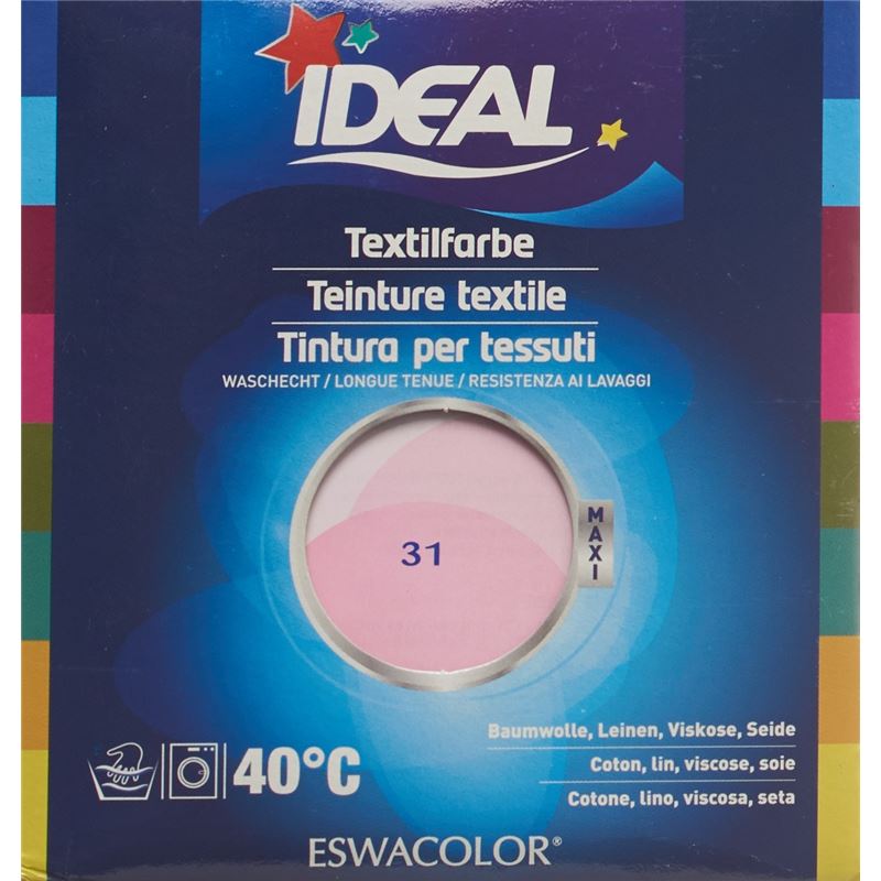 IDEAL MAXI Baumwolle Color No31 rose