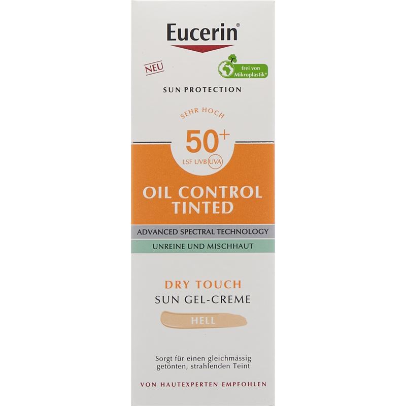 EUCERIN SUN Fa Oil Con Gel-Cr he LSF50+ 50 ml