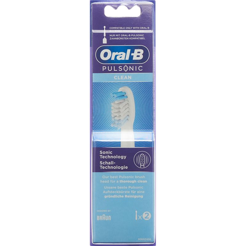 ORAL-B Aufsteckbürsten Pulsonic Clean (neu) 2 Stk