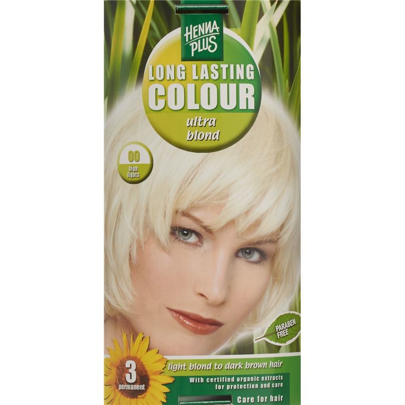 HENNA PLUS Long Last Colour 00 ultra blond