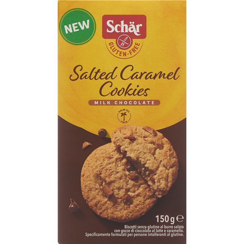 SCHÄR Salted Caramel Cookies glutenfrei 150 g