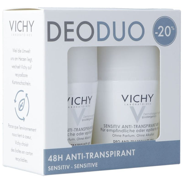 VICHY Deo empfindind Haut Duo -20% 2 Roll-on 50 ml