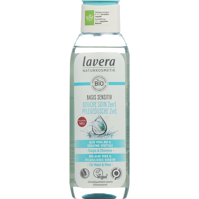 LAVERA Pflegedusche Basis Sensitiv 2in1 Fl 250 ml