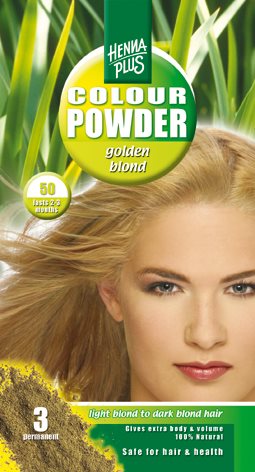 HENNA PLUS Colour Powder 50 gold blond 100 g