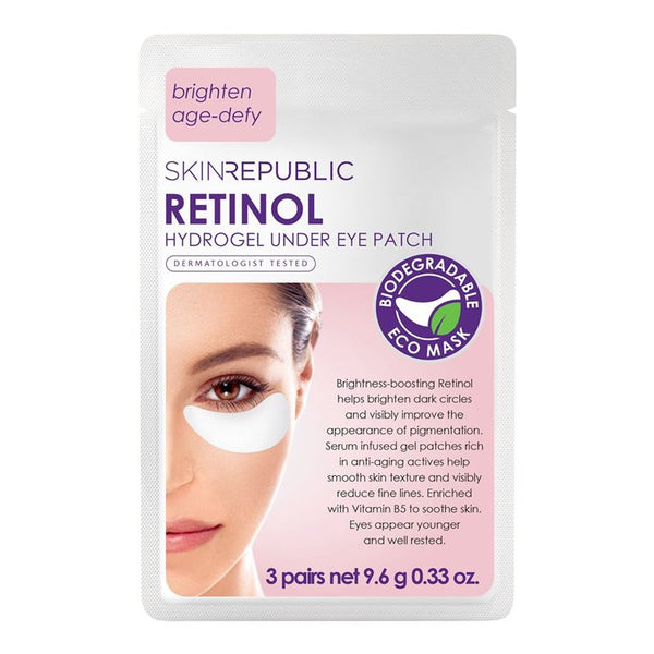 SKIN REPUBLIC Retinol Hydrogel Eye Patch 3 Paar