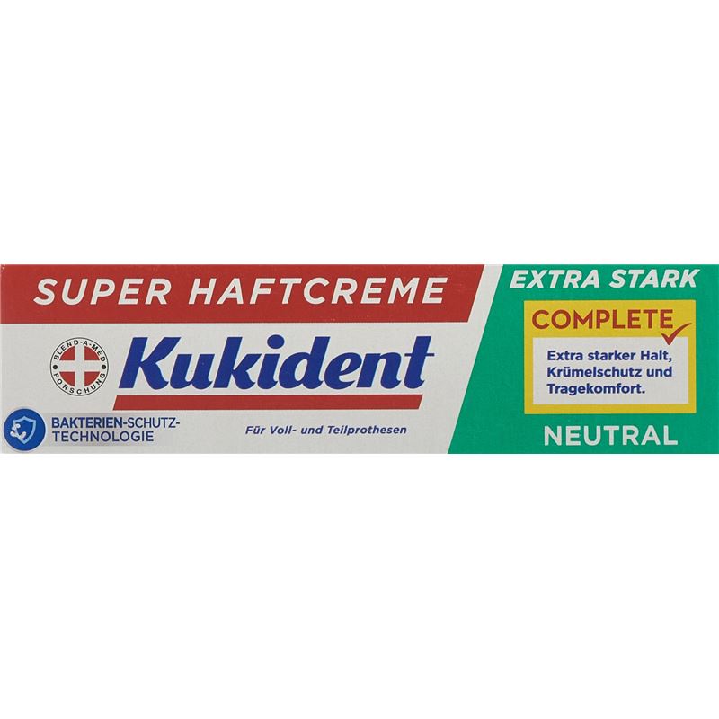 KUKIDENT Haftcreme Extra Stark neutral 47 g