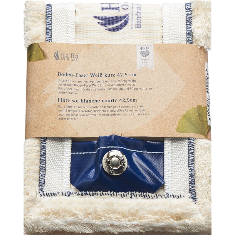 HA-RA Boden-Faser 42.5cm weiss kurz