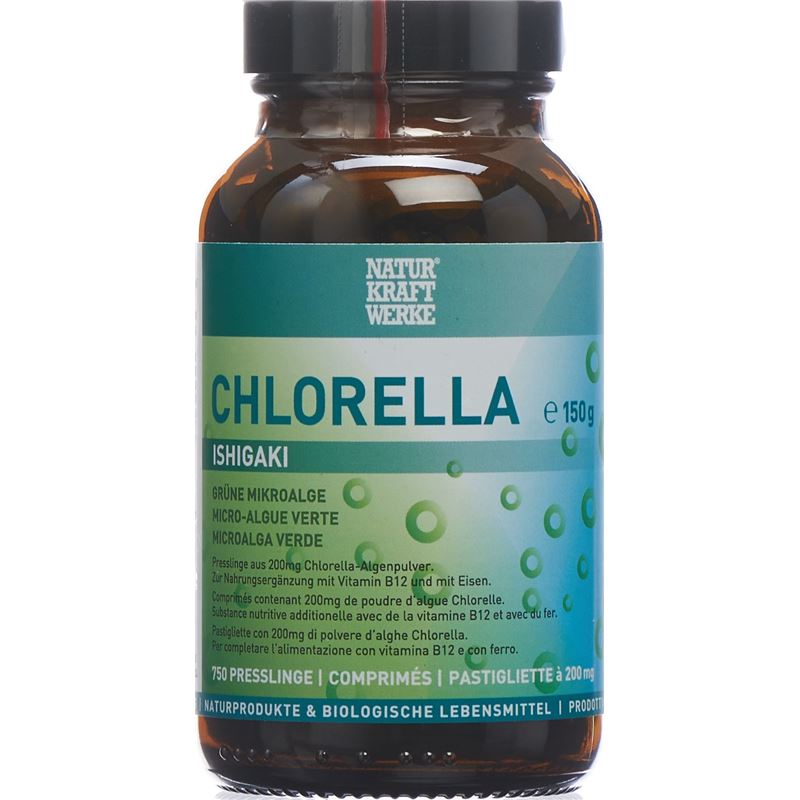 NATURKRAFTWERKE Chlorella Ishigaki Pressl 750 Stk
