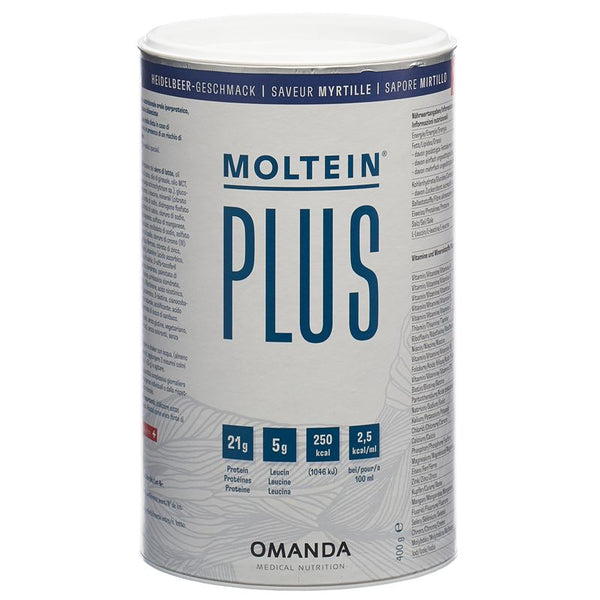 MOLTEIN PLUS 2.5 Heidelbeere Ds 400 g