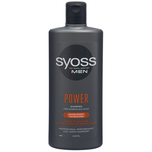 SYOSS Shampoo Men Power 440 ml