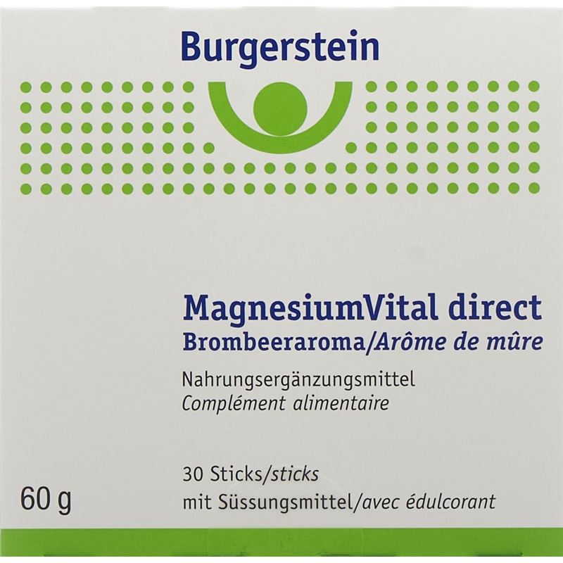 BURGERSTEIN Magnesiumvital direct Stick 30 Stk