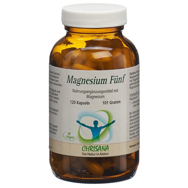 CHRISANA Magnesium fünf Kaps Ds 120 Stk