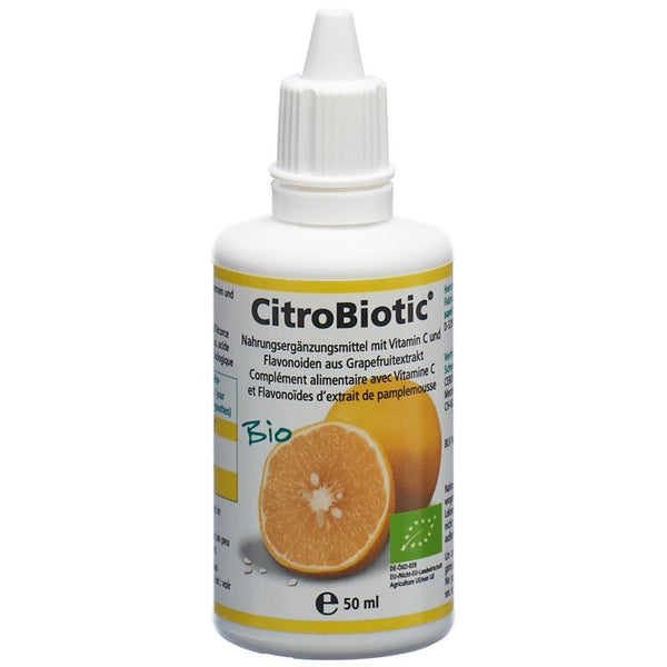 CITROBIOTIC Grapefruitkern Extrakt Bio 50 ml