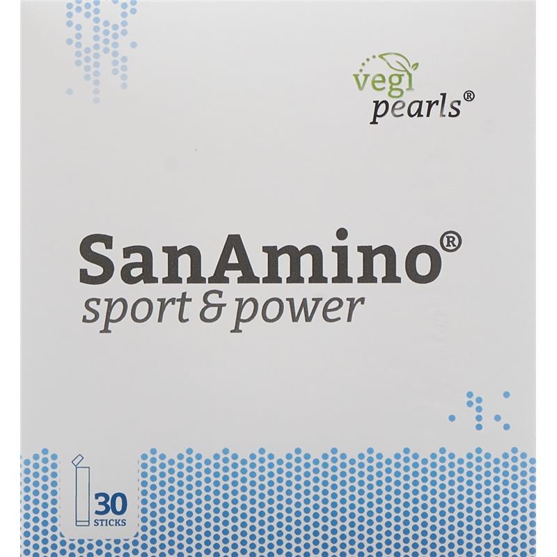 VEGIPEARLS SanAmino sport&power 30 Stick 5 g