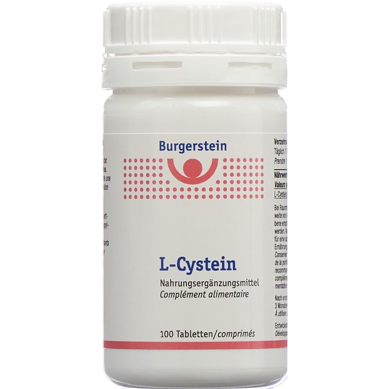 BURGERSTEIN L-Cystein Tabl Ds 100 Stk