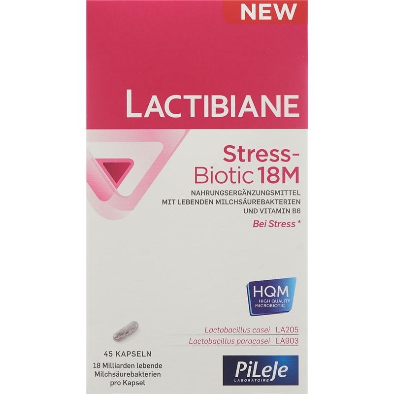 LACTIBIANE Stress-Biotic 18M Kaps 45 Stk