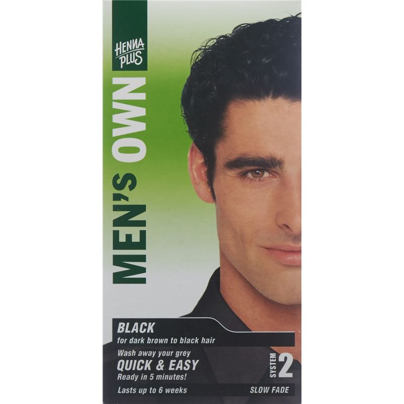 HENNA PLUS Mens Own Syst2 schwarz