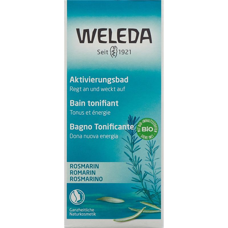 WELEDA Aktivierungsbad Rosmarin Glasfl 200 ml