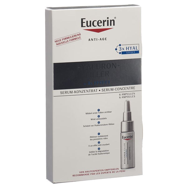 EUCERIN HYALURON-FILL Serum-Konzentrat 6 x 5 ml