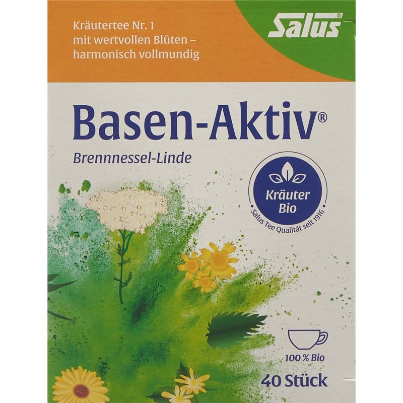 SALUS Basen-Aktiv Kräutertee Nr 1 Bio Btl 40 Stk