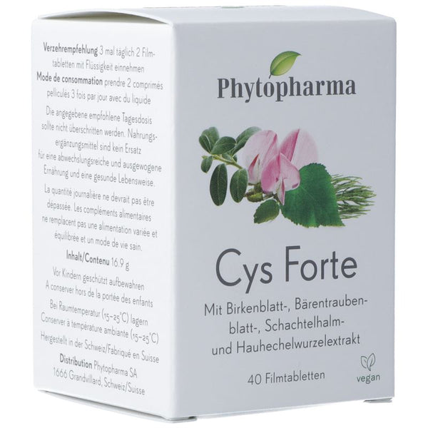 PHYTOPHARMA Cys Forte Filmtabl 40 Stk