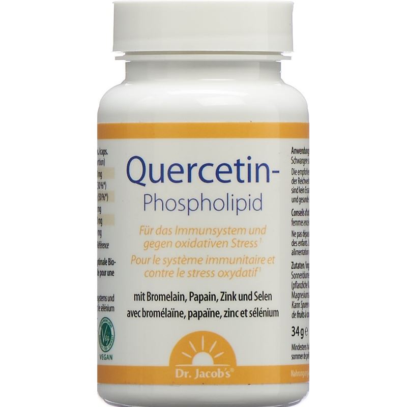 DR. JACOB'S Quercetin-Phospholipid Kaps 60 Stk