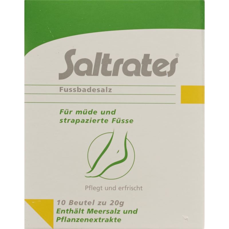 SALTRATES Fussbadesalz 10 Btl 20 g