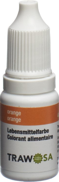 TRAWOSA Lebensmittelfarbstoff orange 10 ml