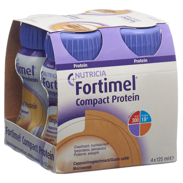 FORTIMEL Compact Protein Cappuccino 4 Fl 125 ml