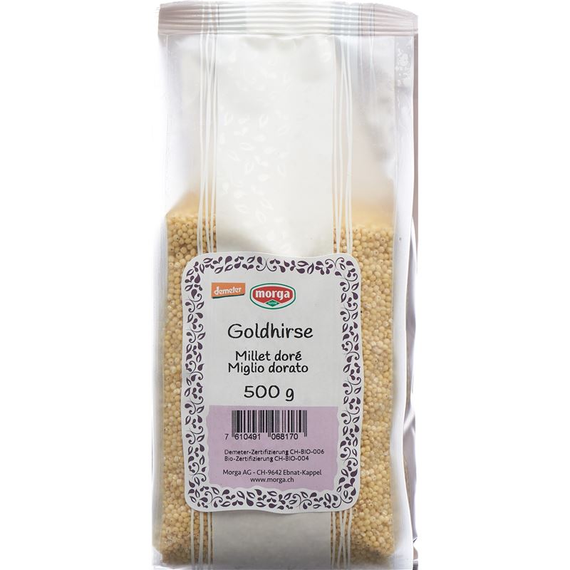 MORGA Goldhirse Demeter 500 g