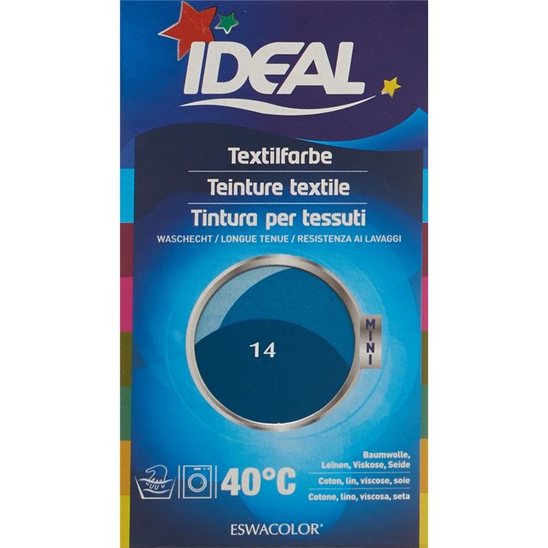 IDEAL MINI Baumwolle Color No14 petrol