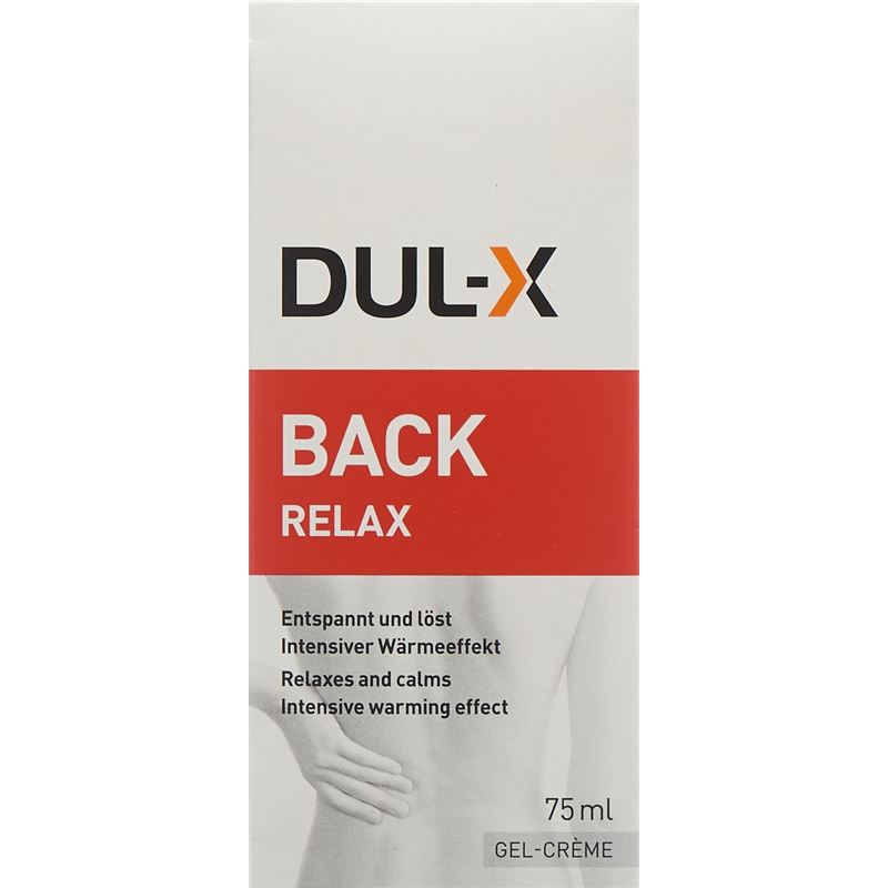 DUL-X Back Relax Gel Creme N Disp 75 ml