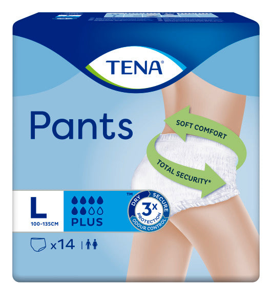 TENA Pants Plus L 100-135cm 14 Stk