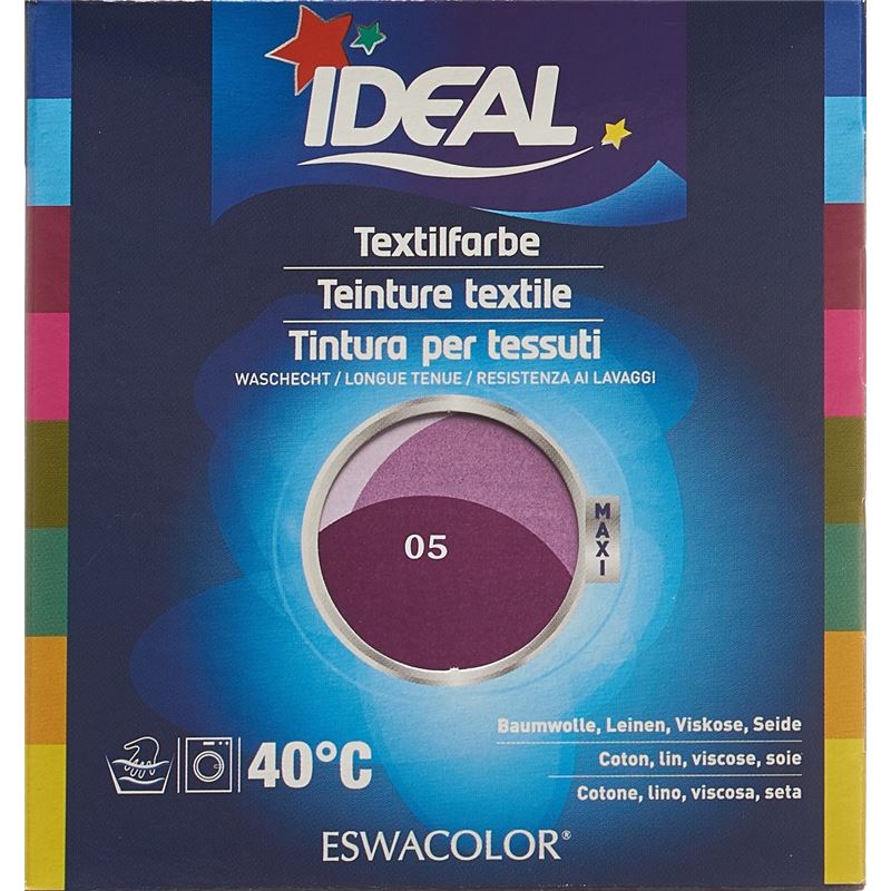 IDEAL MAXI Baumwolle Color No05 violett