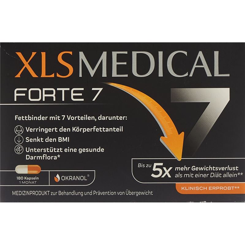 XL-S MEDICAL Forte 7 Kaps 180 Stk