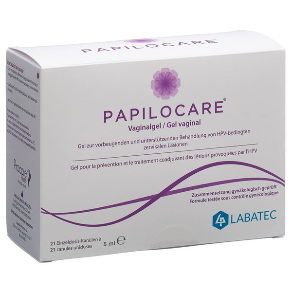 PAPILOCARE Vaginalgel 21 x 5 ml
