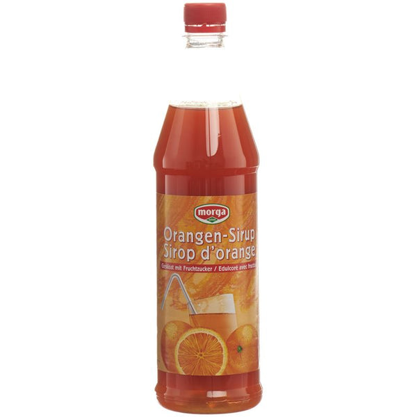 MORGA Orangen Sirup m Fruchtzuck Petfl 7.5 dl