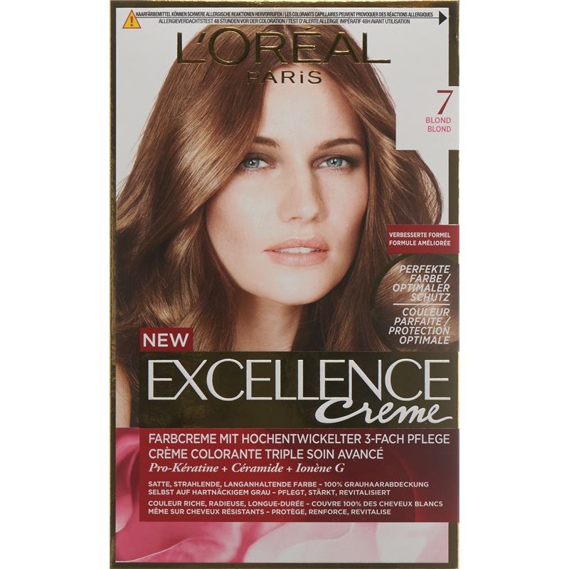 EXCELLENCE Creme Triple Prot 7 blond